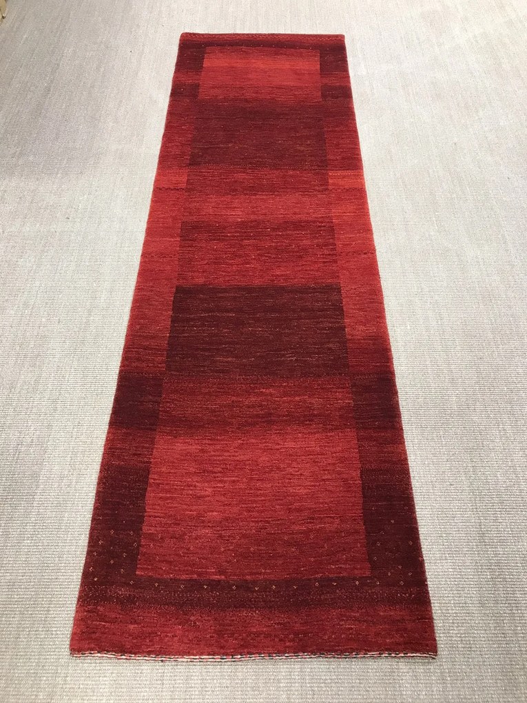 Loribaft Tappeto persiano 80 x 290 Rosso (Iran) Annodato A Mano