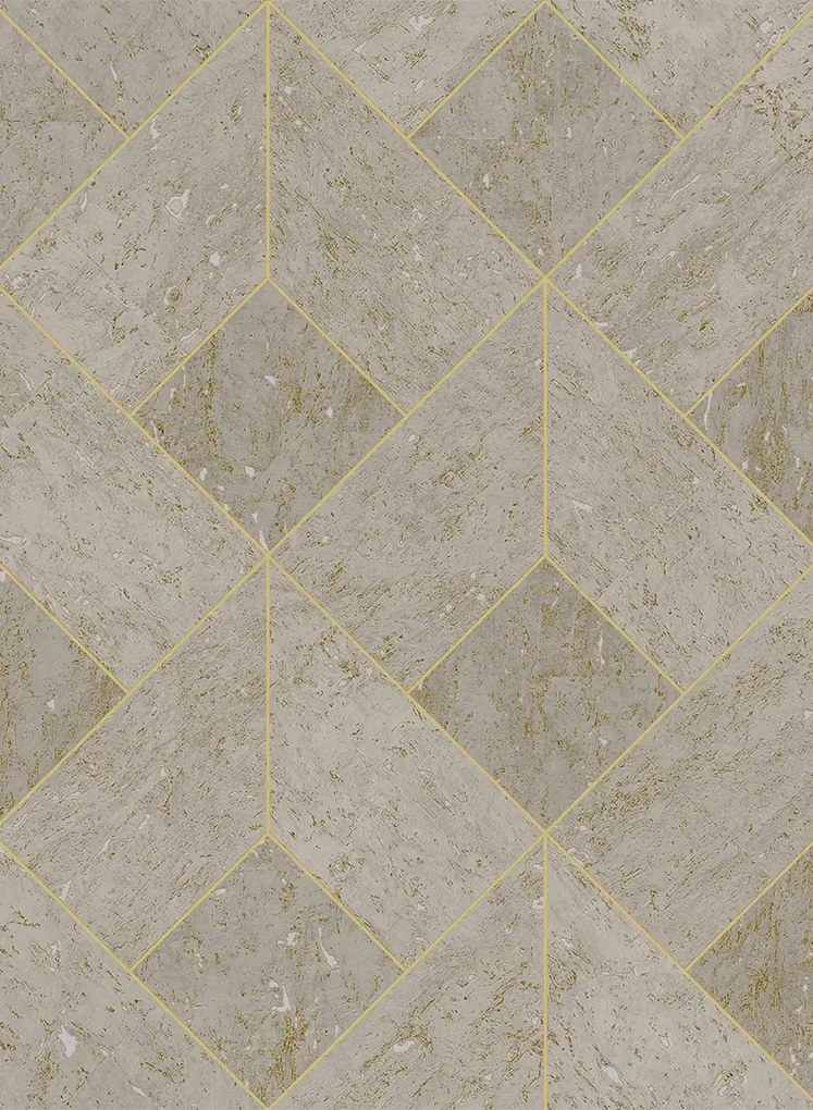 Coordonne Tapete Diamond Cork - Silver