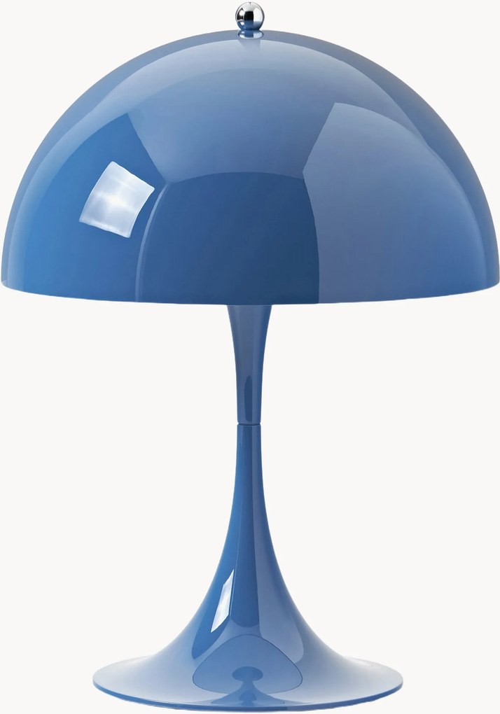 Lampada da tavolo portatile a LED con luce regolabile Panthella 250, Design Verner Panton