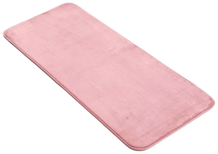 Tappetino da bagno rosa 50x120 cm Vitamine - douceur d'intérieur