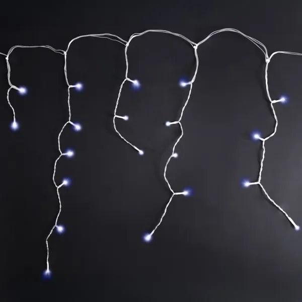 Brilagi - Catena luminosa natalizia da esterno 200xLED/8 funzioni 13m IP44 bianco freddo