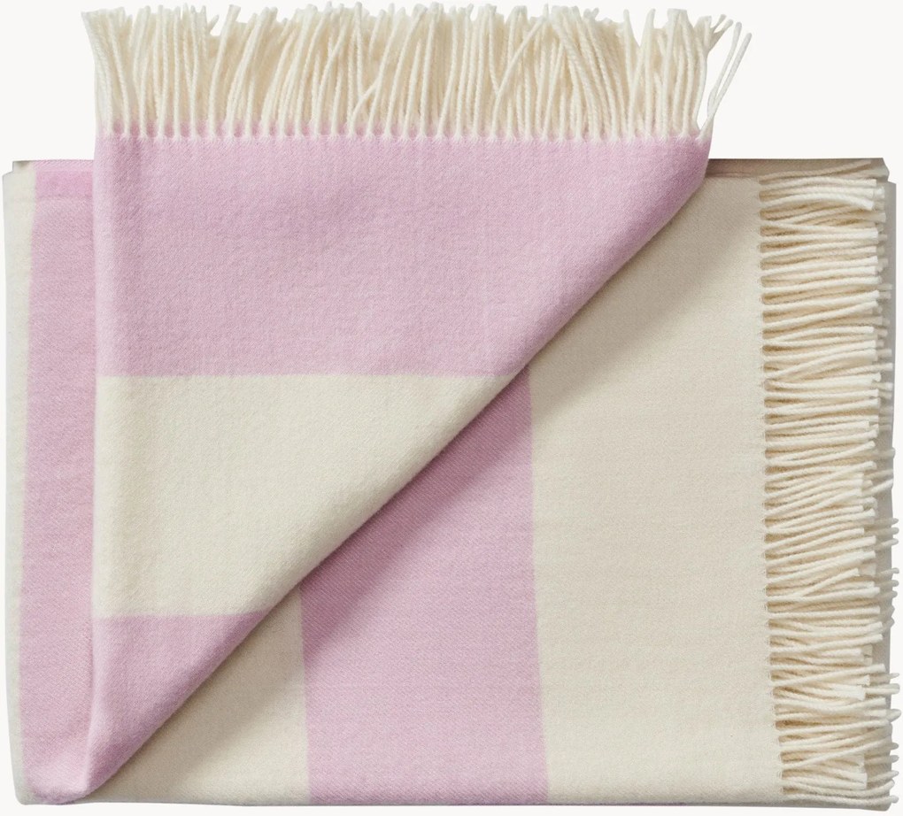 Coperta in lana con frange per bambini The Sweater Junior