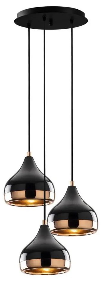 Lampadario su filo YILDO 3xE27/40W/230V