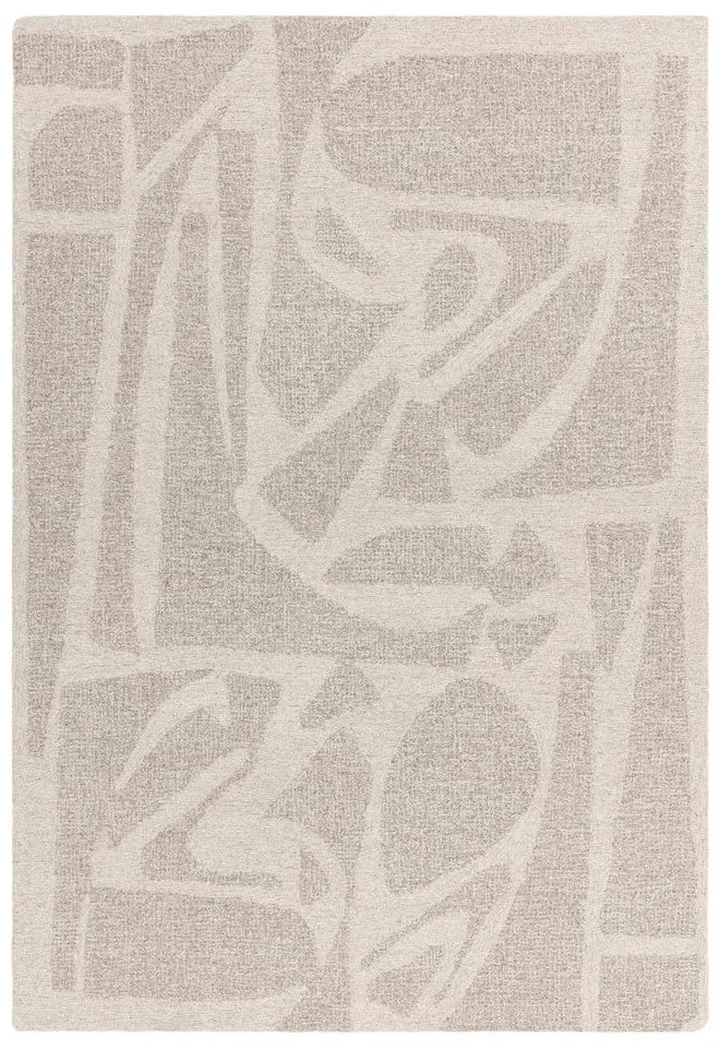 Tappeto in lana color crema tessuto a mano 160x230 cm Loxley - Asiatic Carpets