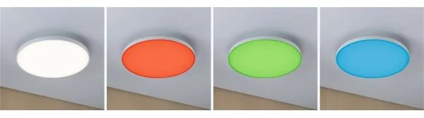 Paulmann 79897 - Lampada da soffitto dimmerabile LED RGBW/22W SMART VELORA 230V