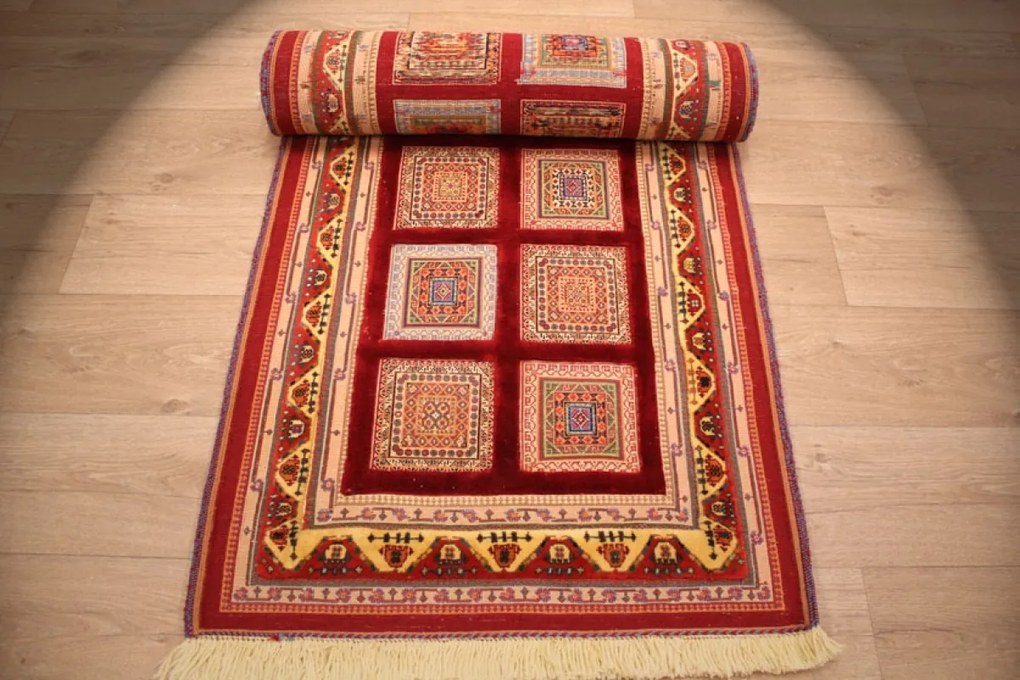 Kilim Tappeto 80 x 300 (Iran) Annodato A Mano