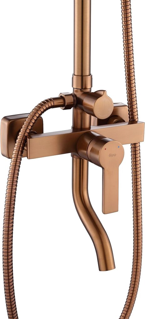 Set doccia MY2021-77C REA ARGUS COPPER BRUSH