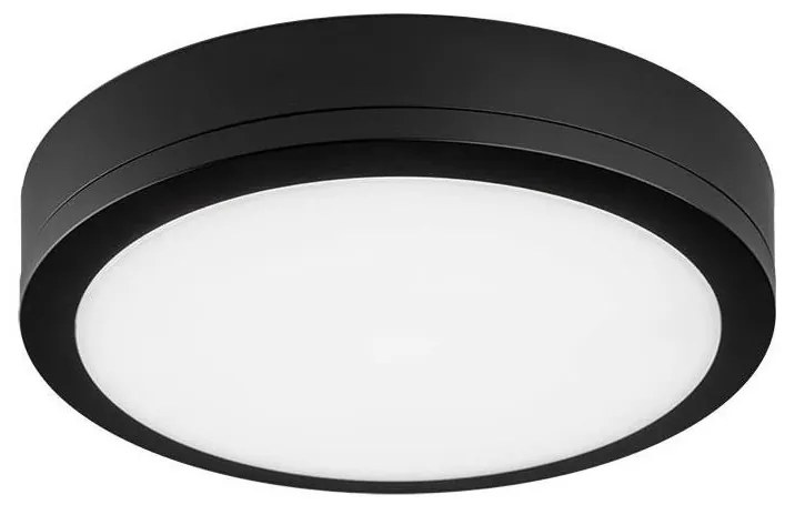 LED2 - Plafoniera LED da esterno con sensore KERY LED/18W/230V IP65 nero