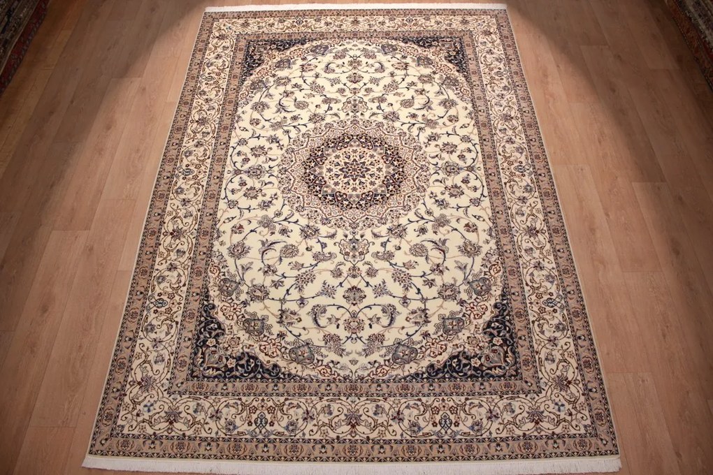 Nain Tappeto persiano 310 x 220 (Iran) Annodato A Mano