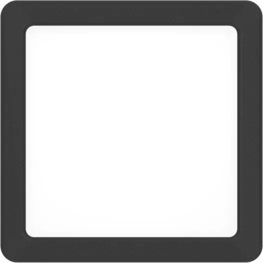 Eglo 901302-LED Plafoniera FUEVA LED/7W/230V 2700/4000/6500K 15x15cm nera