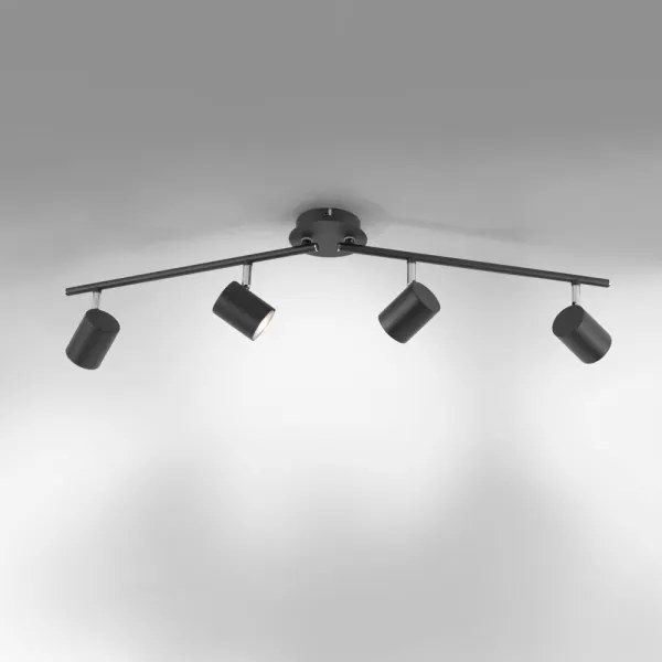 Leuchten Direkt 11944-13 - Faretto LED TARIK 4xGU10/5W/230V antracite