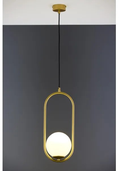 Jupiter 2042 - Lampadario a sospensione con filo IGON 1xE14/40W/230V oro