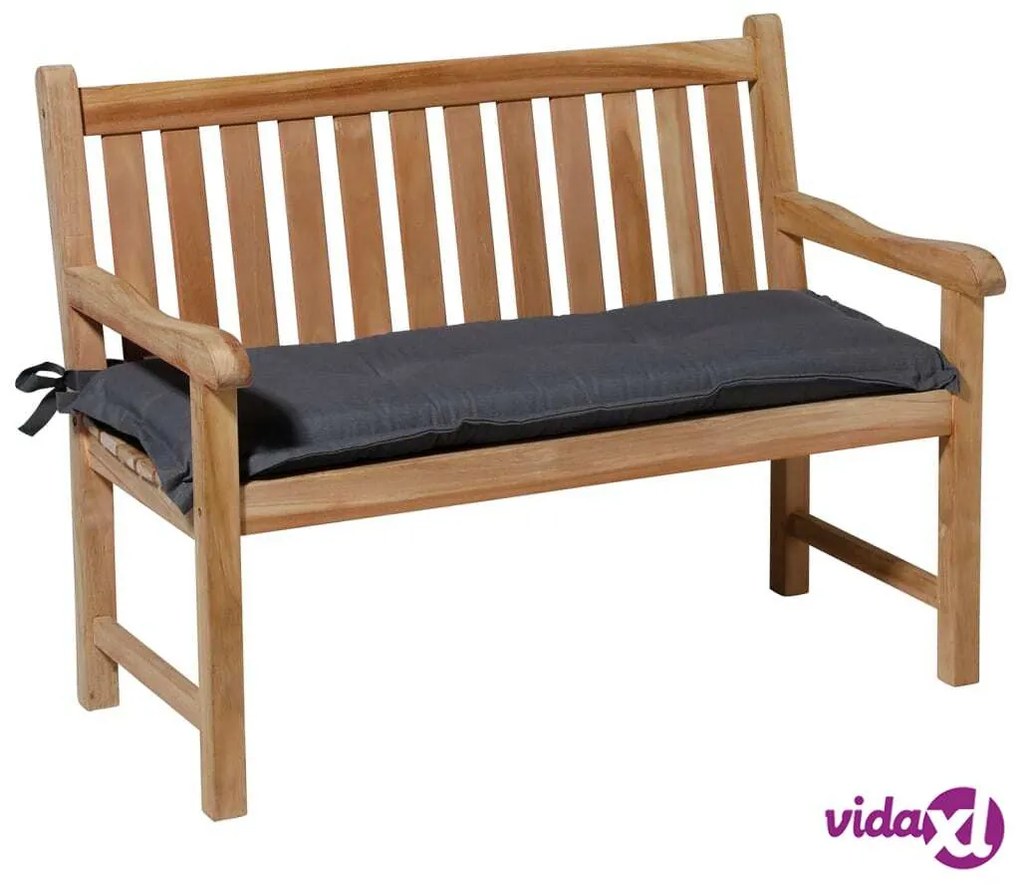 Madison Cuscino per Panche Panama 120x48 cm Grigio