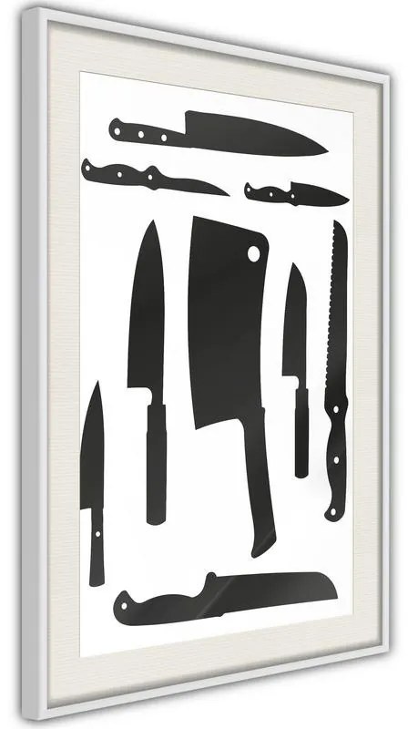 Poster  Chef's MustHave  Cornice Quadri Cornice nera con pass-partout, Larghezza x Altezza Home decor 40x60