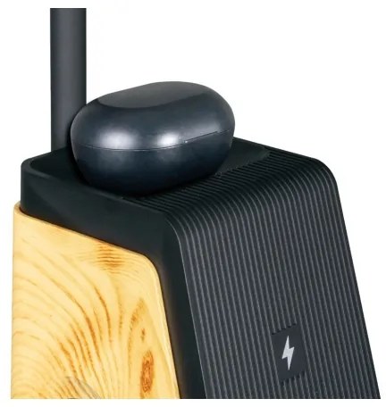 Immax 09000L - Lampada da tavolo LED+CCT dimmerabile con ricarica wireless QI IDEAL LED/8W/230V beige