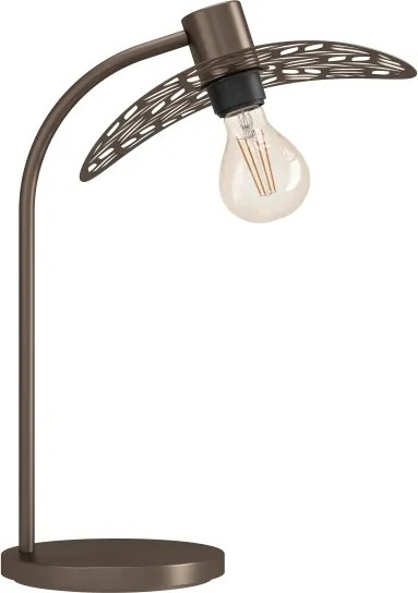Eglo 44126 - Lampada da tavolo SWABY 1xE27/60W/230V bronzo
