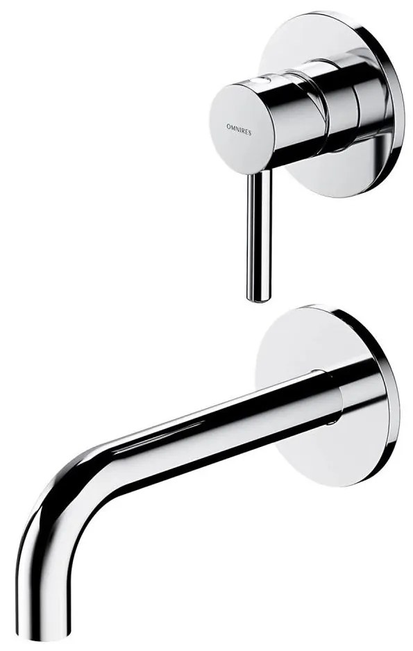 OMNIRES Y1215NCR - Rubinetto per lavabo da incasso Y cromo lucido