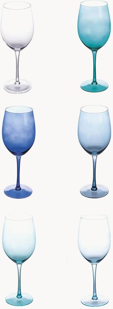 Set di 6 bicchieri da vino Happy Hour