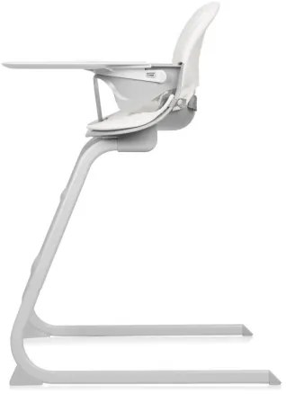 Lionelo - Sedia da pranzo per bambini 2in1 DALIA bianco/grigio