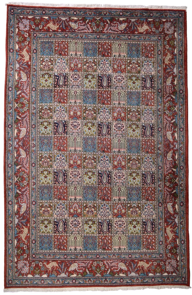 Moud Tappeto persiano 200x310 (Iran) Annodato A Mano