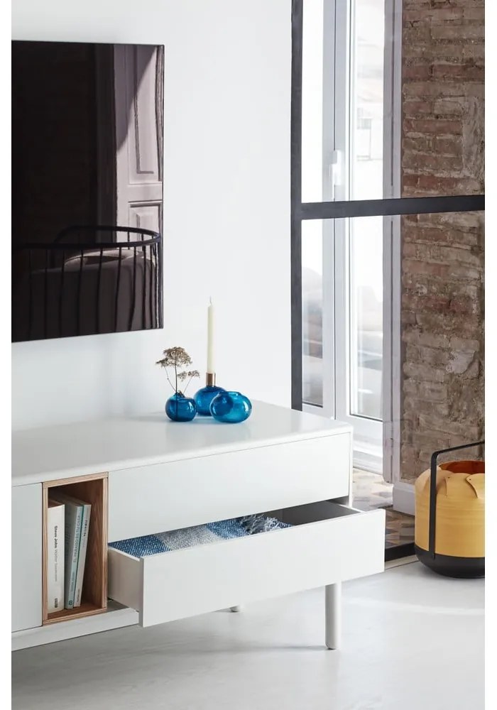 Mobile TV color crema 180x56x40 cm Corvo – Teulat