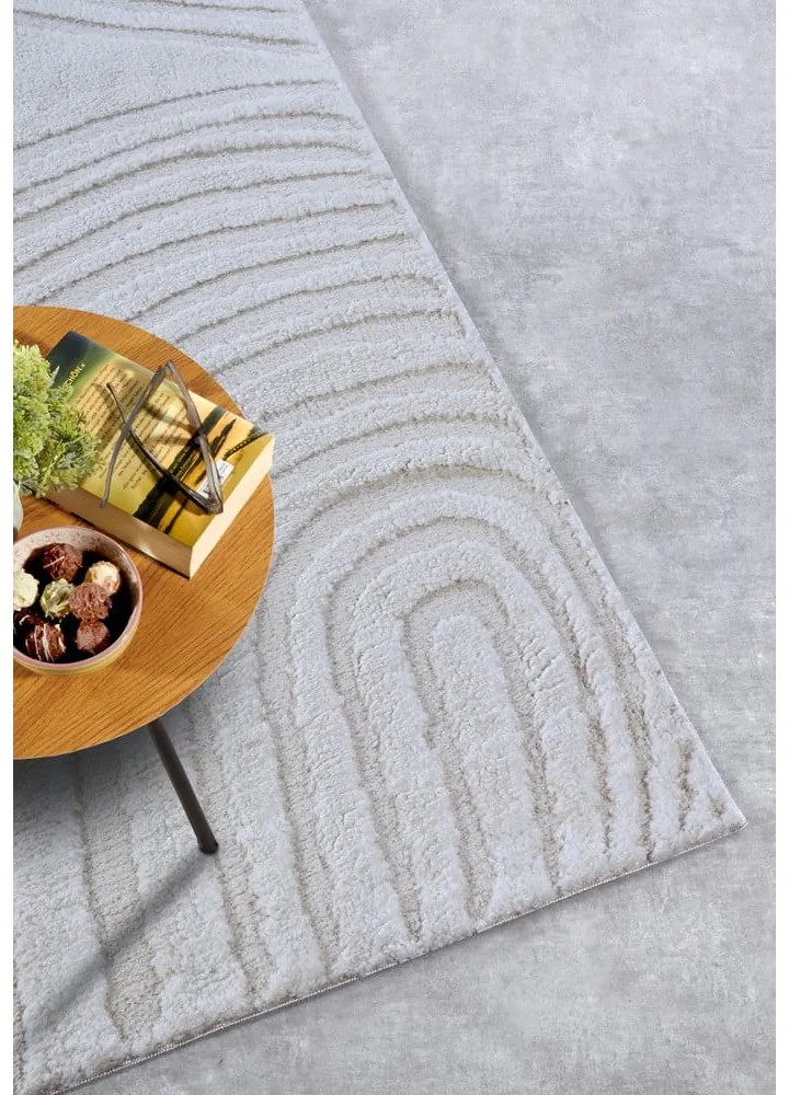 Tappeto color crema 80x120 cm Pigment Cream White - Elle Decoration