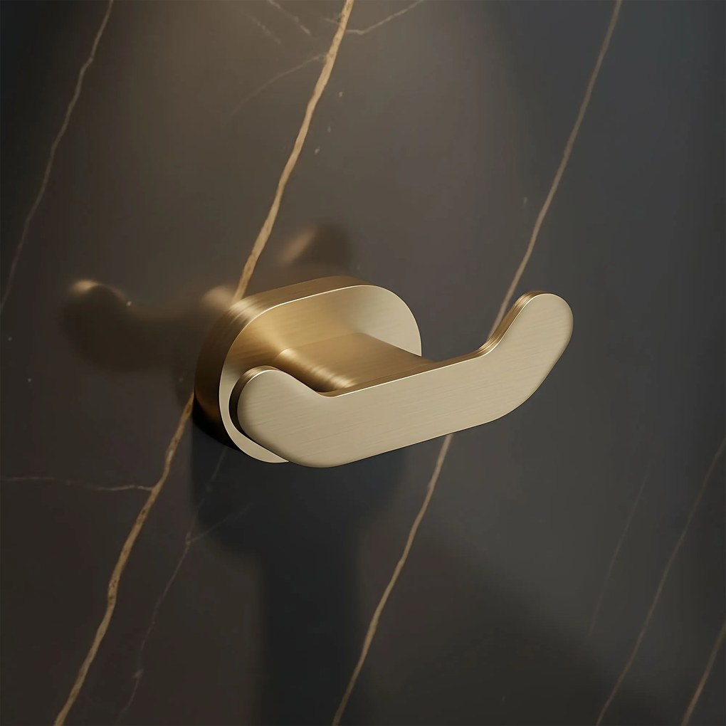 Portasciugamano da bagno Til 105 Brush Gold