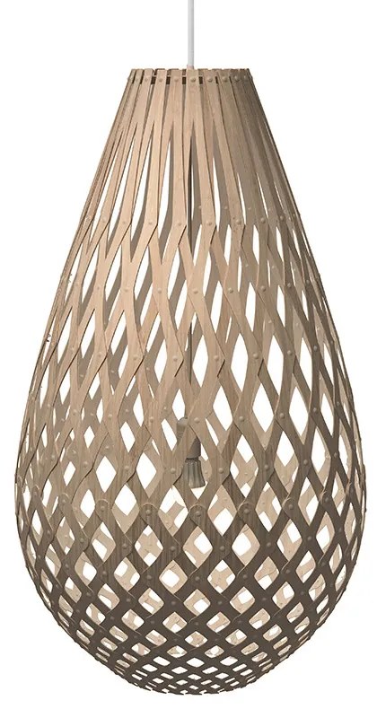 David Trubridge - Koura Lampada a Sospensione H120 Bamboo David Trubridge