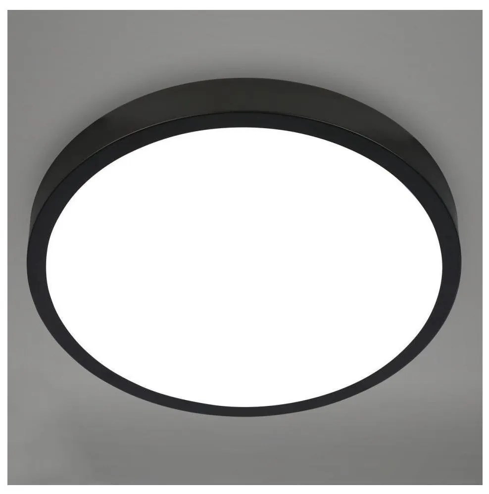 Briloner 3709-015 - Plafoniera dimmerabile RGBW LED/22W/230V nero + +TC