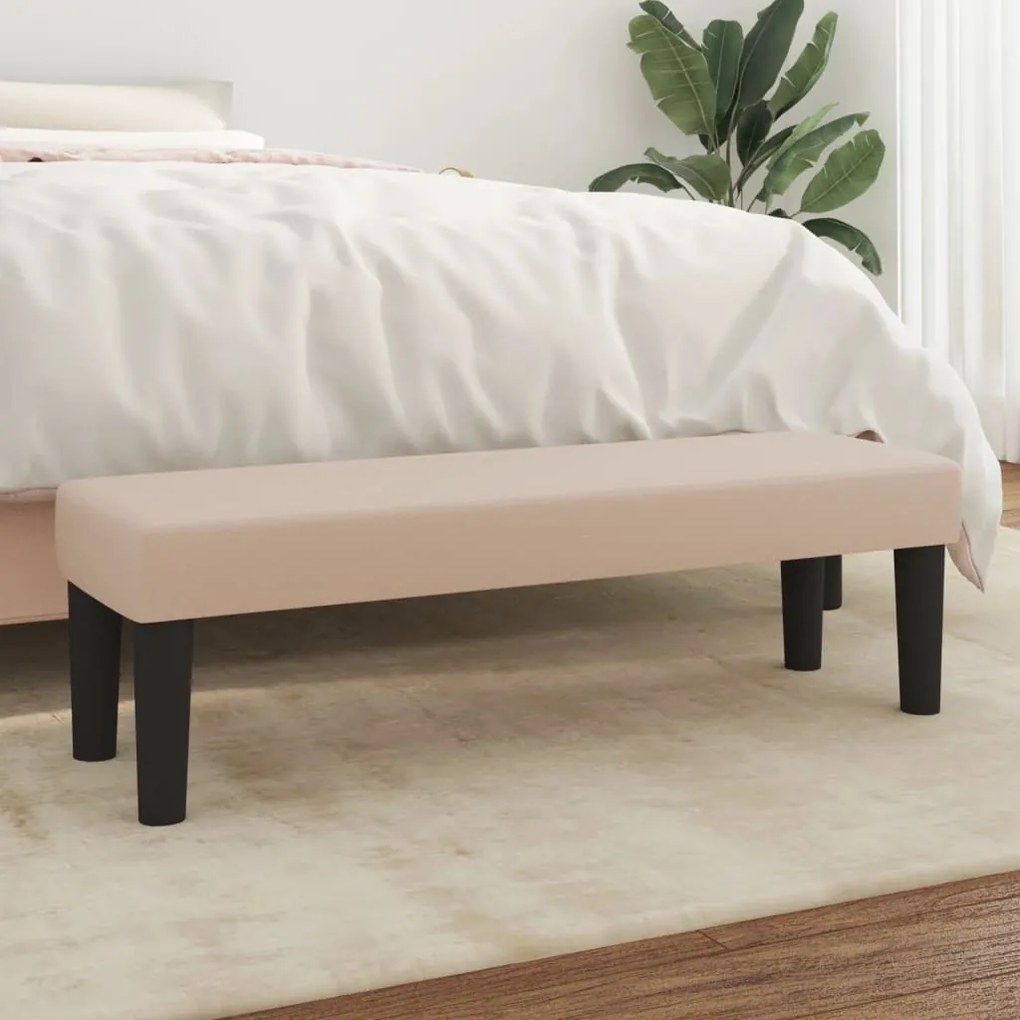 Panca Cappuccino 100x30x30 Cm İn Similpelle /
