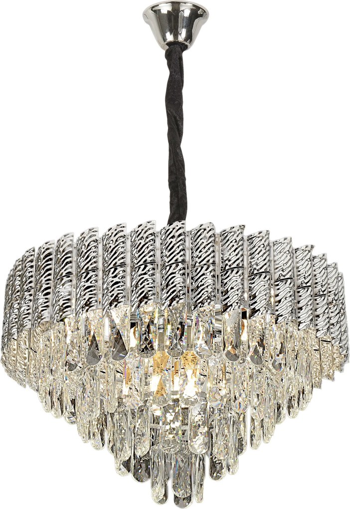 Lampada Cristal G055-CP 50cm CHROME