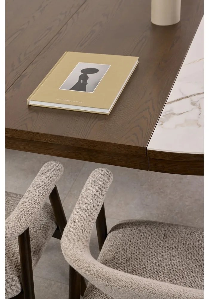 Set di piani d'appoggio aggiuntivi per tavoli da pranzo con effetto rovere 2 pz 50x120 cm Southampton – Actona