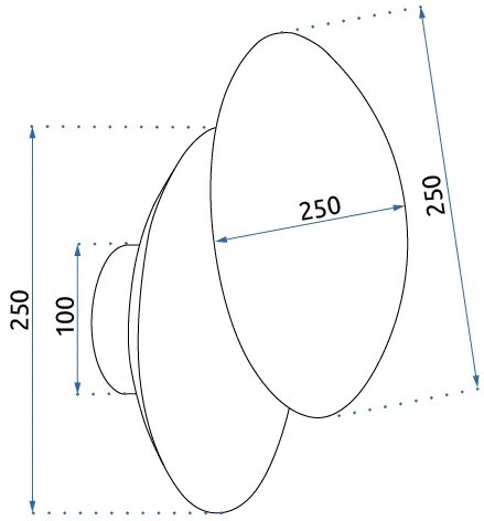 Lampada da parete LED APP1433-W