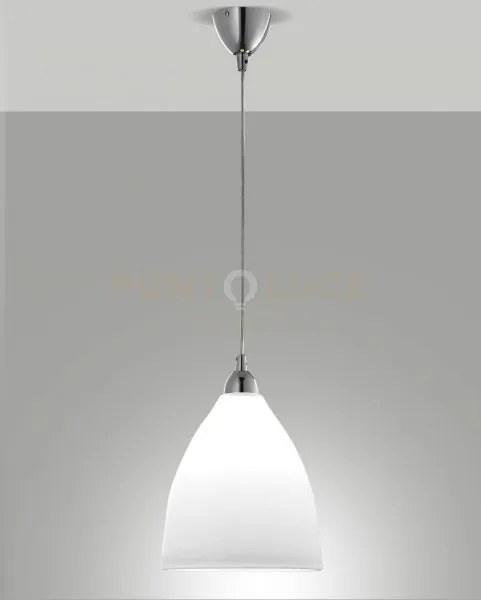 Provenza sospensione bianca d.27 cm 1 luce attacco e27 in metallo e...