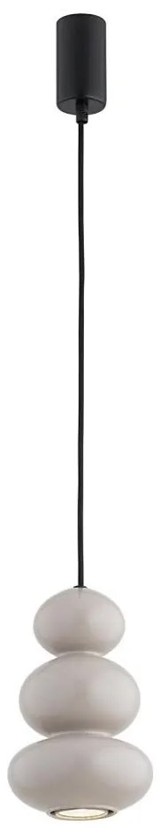 Argon 8825 - Lampadario a sospensione con filo ORLANDO 1xGU10/5W/230V grigio