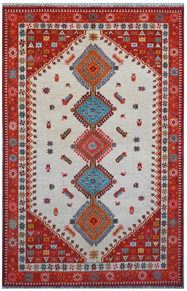 Kazak Tappeto orientale 310 x 200 (Pakistan) Annodato A Mano