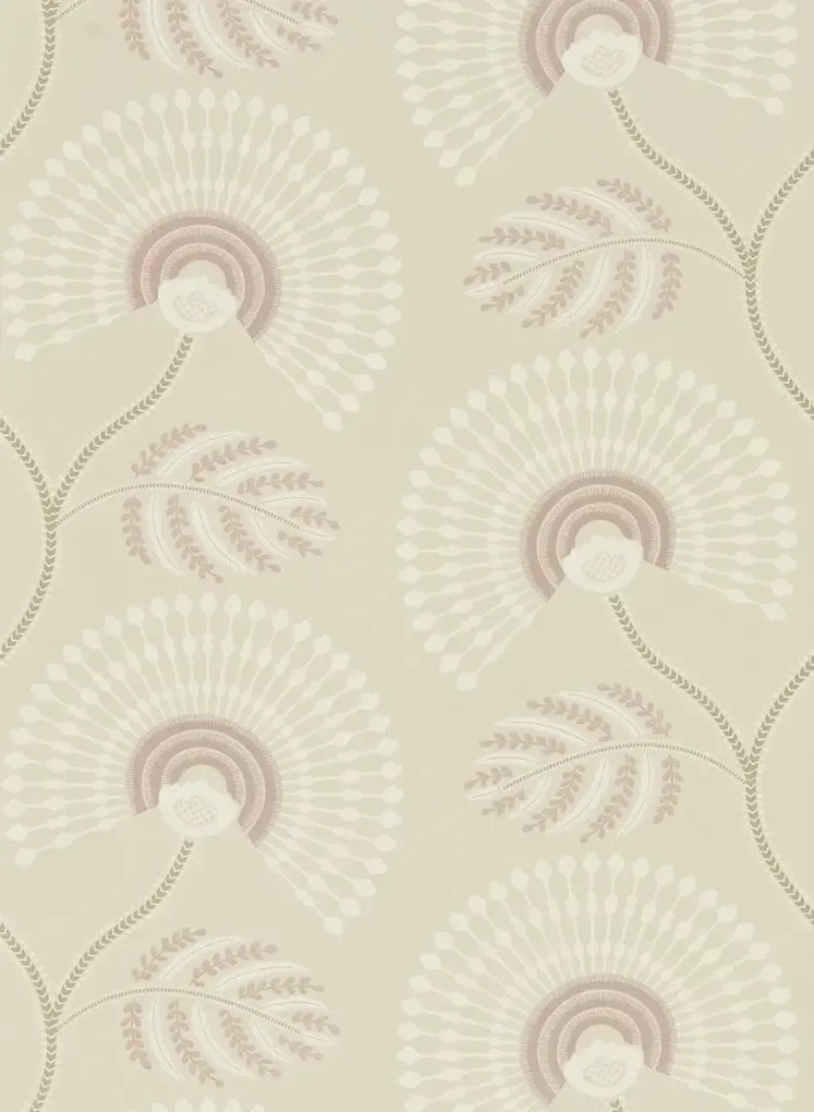 Florale Tapete Louella von Harlequin - Rose Quartz/ Pearl