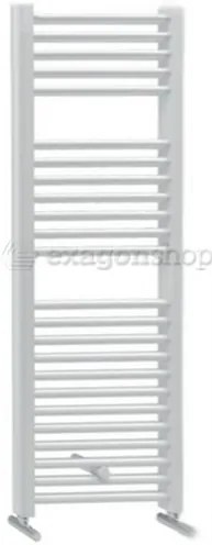 Lazzarini Sanremo Radiatore scaldasalviette ad acqua dritto 1110x500 mm 512w in acciaio Bianco