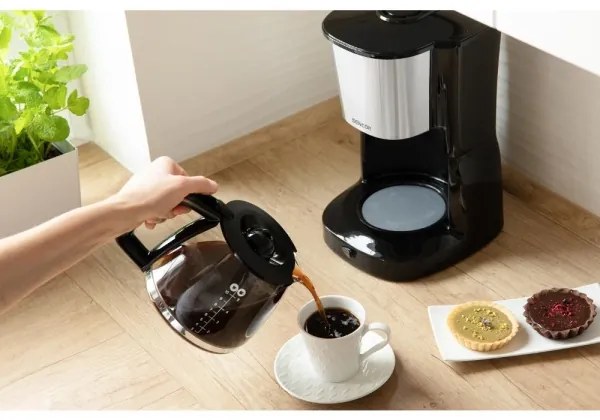 Sencor - Caffettiera a goccia 1,25 l 1000W/230V