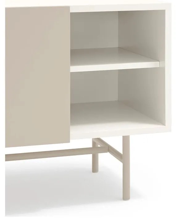 Mobile TV beige/color crema 180x56x40 cm Nube – Teulat