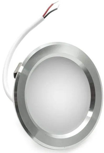 Faretto a led incasso slim 3 watt, per mobili mensole e sotto cappa cucina.
Luce calda 3000K