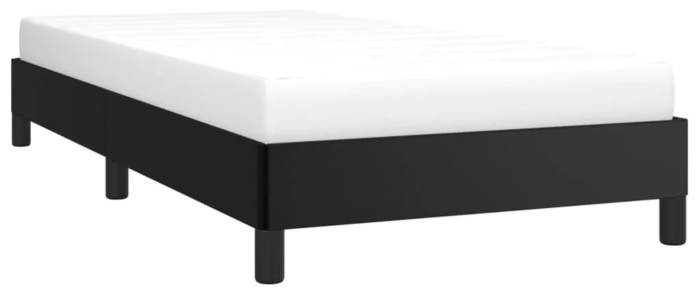 Giroletto nero 90x190 cm in similpelle