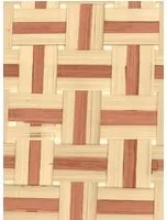 CMO Paris Tapete Bambou Bi-Couleur - Naturel Tabac