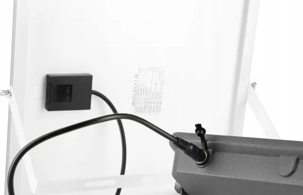 Proiettore solare dimmerabile LED/150W/3,2V 5000K 15000 mAh IP65 nero + telecomando