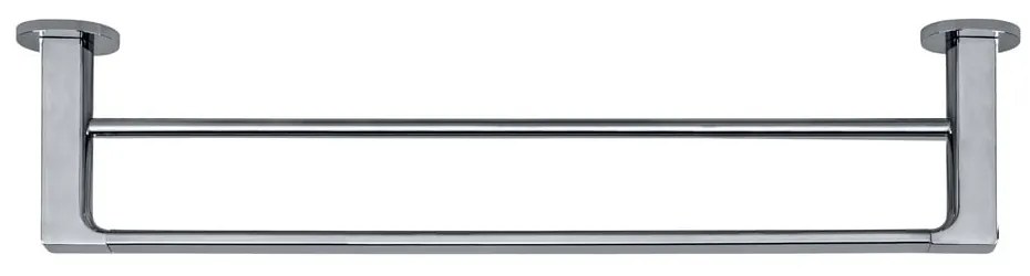 Porta asciugamani autoportante in acciaio inox argento lucido Maribor - Wenko