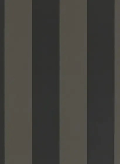 Ralph Lauren Carta da parati Spalding Stripe - Black/ Black