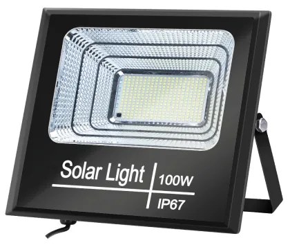Aigostar - LED Faro solare dimmerabile LED/100W/3,2V IP67 + +TC