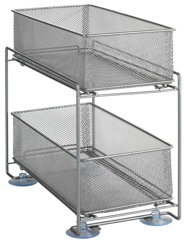 Cestino per cucina in metallo 35x18,5 cm – Wenko