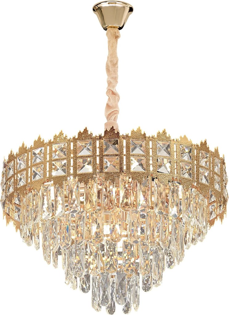 Lampada Cristal G049-CP 60CM