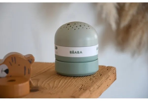 Beaba - Proiettore con melodia PIXIE USB/5V 1300 mAh verde